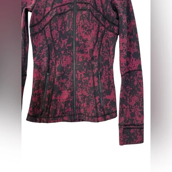 Lululemon Define Jacket Scatter Blossom Womens Size 6 - Picture 4 of 16